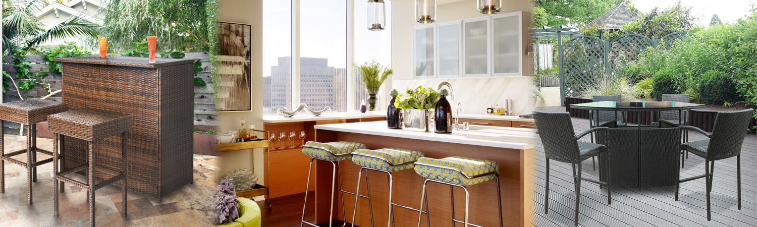 Fabric export table stool trolley